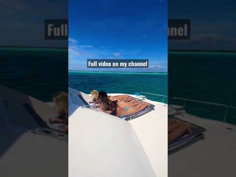 Amanda Trivizas x Hannah Palmer x Sofia Bevarly x Gracie Lindley on a Private Yacht 🛥🔥