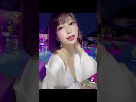 可愛い？♡　#水池愛香 #ナイトプール  #巨乳