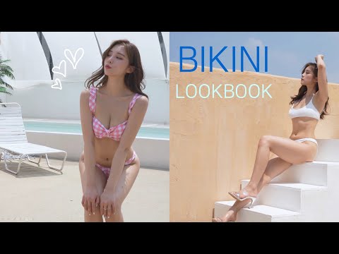 (4K 고화질) 비키니 룩북 Bikini Lookbook