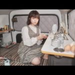 【車中泊】キャンピングカーで日本一周 貧困女子最安の一人旅 Rin Japanese country life Hokkaido 4K R-in 31