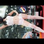 [4k60p] 2021 오토살롱위크 모델 홍지은│화이트 탑 의상 직캠 by Jeongcam