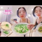 VR360 META -Cheapest Delicious Food In The World 🍜  Instant Noodles ASMR
