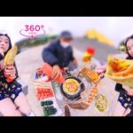 VR360 META – Street Food Under 1$, Grilled Rice Paper