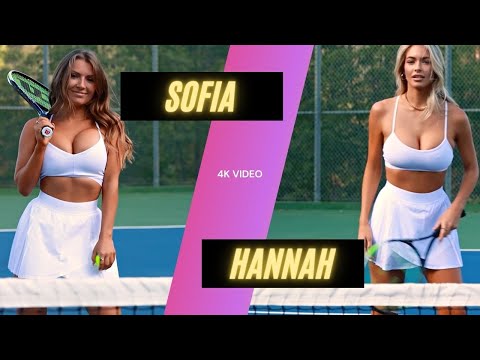 HANNAH PALMER & SOFIA BEVARLY take this PRIVATE SECRET Tennis Court in Beverly Hills to themselves!!