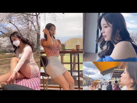 (VLOG)저랑 벚꽃보러 가실래요?✿˘◡˘✿경주 여행 브이로그 / Korea Gyeongju trip vlog たび Voyagedu lịch การท่องเที่ยว