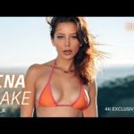 Rina Blake Orange MICRO Bikini Balcony Shoot