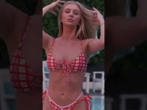 Pool Part with Swimsuit Model Alexis