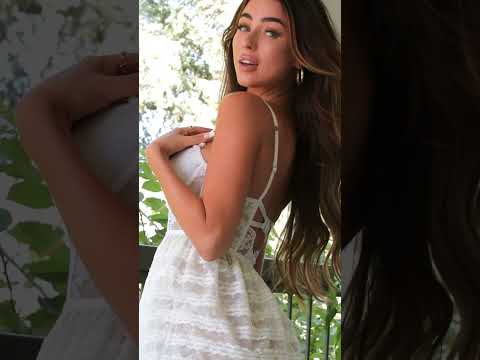 Super Model Ashley’s Sun Dress Stunner!