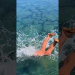 Swimsuit Model Bares All in Private Cove