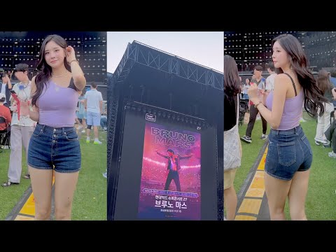 [4K]9년만에 온 브루노마스 오빠 내한 콘서트🎆황홀했다💜Bruno Mars Concert in Seoul