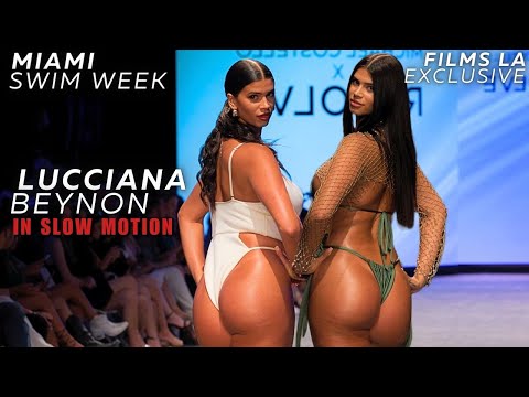 Lucciana Beynon in Slow Motion – Miami Swim Week 2023