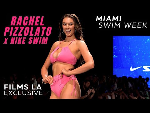 @rachelmichellepizzolato  Bounces And Flips Down The Runway |  4k Exclusive | Slow Motion Walk