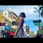 【Thai vlog】Thaiで撮影行った後OFF日もらったのでPattayaで観光してみたよーっ🐘🩷