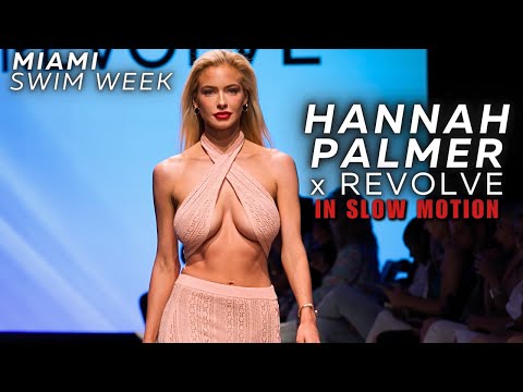 Hannah Palmer in Slow Motion – Miami Swim Week 2023 with Revolve