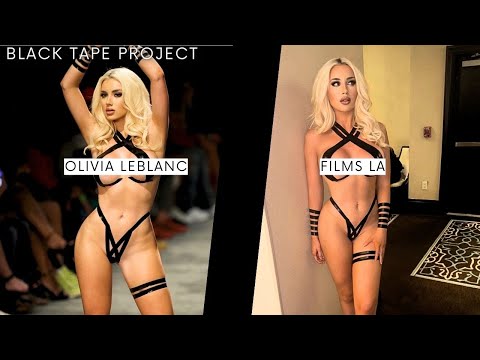 Olivia Leblanc Black Tape Project Runway Show