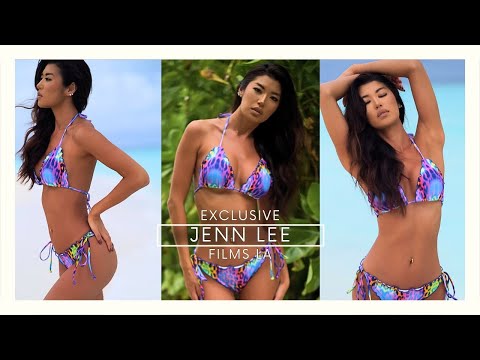 The Vibrant Jenn Lee in New Beach Bikini Video