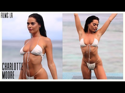 Secret Beach with Bikini Model Charlotte Moore [4K 60FPS]