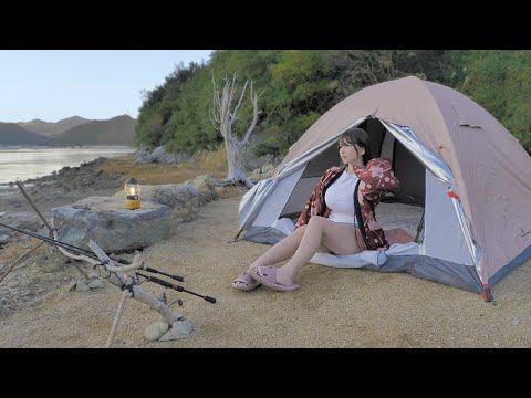 ぼっち女、冬のぶっ込み釣りキャンプ。