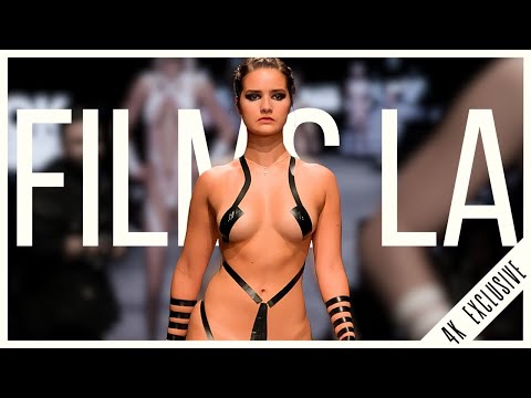 Model in Only Black Tape by Art Hearts Fashion