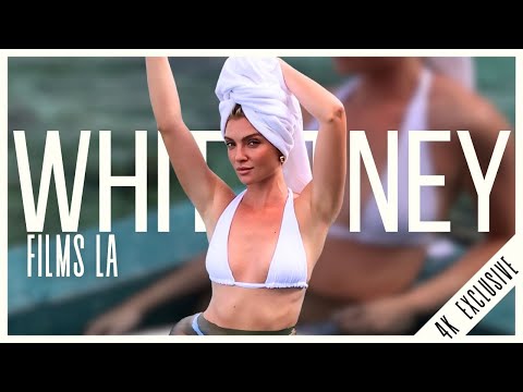 A Dip in the Hot Tub With Whittney Marrie in White Bikini