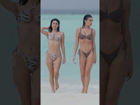 Better Together: Bikini Models Ines x Melinda on the Beach 🔥😈
