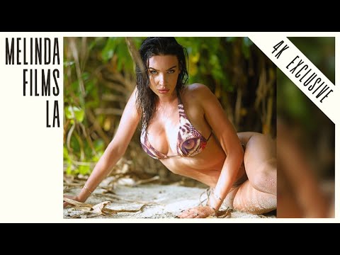 Animal Unleashed: Melinda London Sharky in Jungle Bikini Shoot