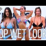 Swimsuit Models Top Wet Looks by Films LA