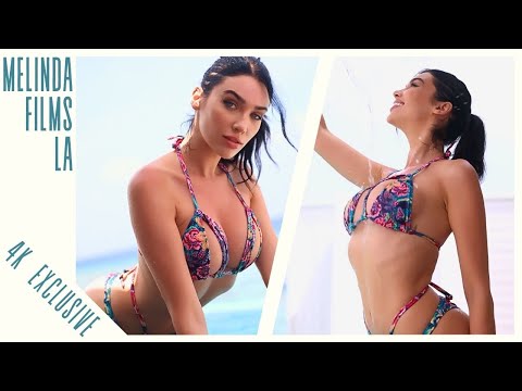 Bikini Model Gets Wet | Melinda London Sharky in Tropical Shoot