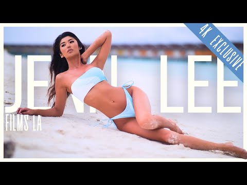 Bikini Model Jenn Lee Shoot On The Beach