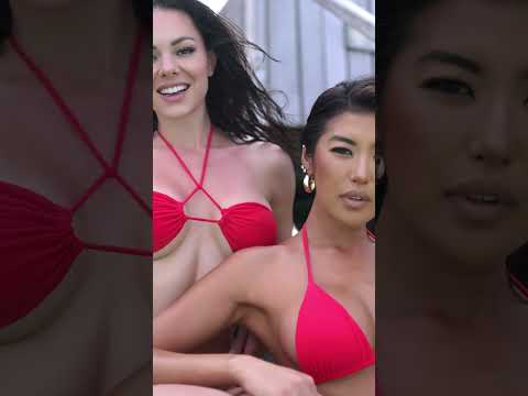 Valentine’s Day with Jenn Lee and Hailey Rayk Bikini Models