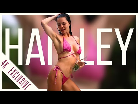 Wet in Hot Pink Bikini / Hailey Rayk