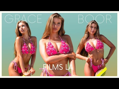 Hot Pink Bikini on Grace Boor