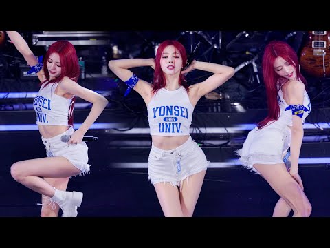 240526 유나 YUNA 있지 ITZY Full Ver ‘UNTOUCHABLE + CAKE + 달라달라 + WANNABE’ 4K 60P 직캠 @동문 아카라카