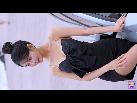[4k] 240504 모델 이시아_Lee Sia│보령 AMC국제모터쇼 🤩살아있는 인형같은 외모😊