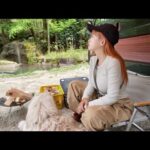 小池にハマってさあ大変なキャンプ。