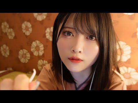 【ASMR】サワーでほろ酔い姐さんの…癒し耳かき🦻【ロールプレイ】
