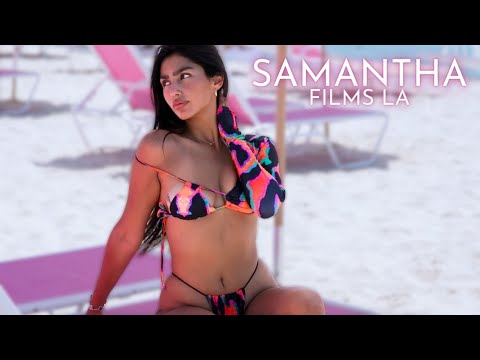INSANE Model Samantha Sanchez New Beach Shoot