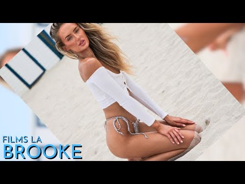Bikini Model Brooke Lily in Hot Summer Beach Shoot