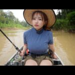 ジャングルで野宿しながら釣りした女の末路・・・。