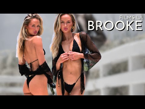 SHOCKING Bikini Model Brooke Lily in NEW Beach Shoot