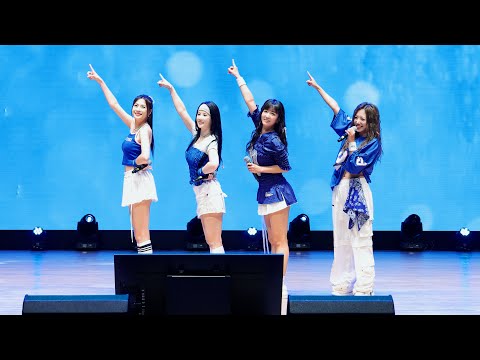 240824 에이핑크 Apink ‘Dumhdurum + 1도 없어 + U You + Remember’ 4K 60P 직캠 @벨기에 문화축제 by DaftTaengk