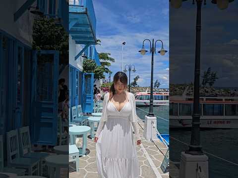 Santorini Vibes 🩵 サントリーニ島に新婚旅行に行きたいです