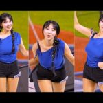 [4k] 240810 NC 다이노스 치어리더_감서윤│오랜만에 찾은 😊야구장 엄청난 열기💥