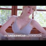 (4K) 잘 때 입어도 될 정도!👀쭉쭉 늘어나는 언더웨어 소개해요! #달빛은결