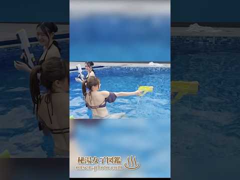 水鉄砲ではしゃいじゃった💕#shorts