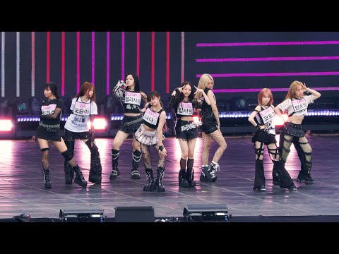 240812 유니스 UNIS ‘너만 몰라 Curious’ 리허설 4K 60P 직캠 @울산 음악중심 by DaftTaengk