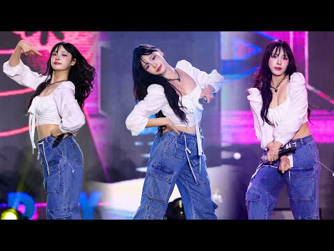 240905 채은 CHAEEUN 에이디야 ADYA ‘Per + 왜 불러’ 4K 60P 직캠 @위문열차 by DaftTaengk