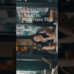 いよいよ明日受注開始！胸が大きい女性のためのLANATEC Tuck Flare Top🤍✨