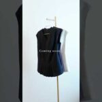 秋まで大活躍のトップス完成しました…！🪡✨