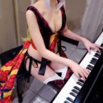鬼滅の刃 遊郭編 OP 残響散歌 [ピアノ] #Shorts #cosplay #cosplayer